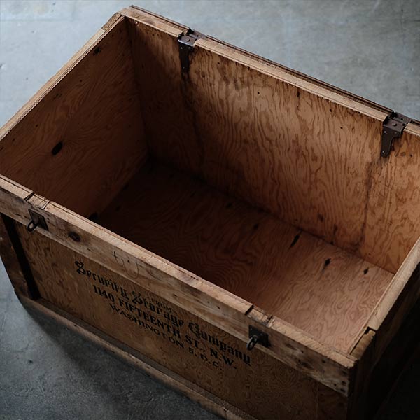 SECURITY STORAGE CO. 輸送用木箱