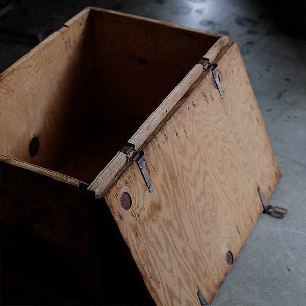 SECURITY STORAGE CO. 輸送用木箱