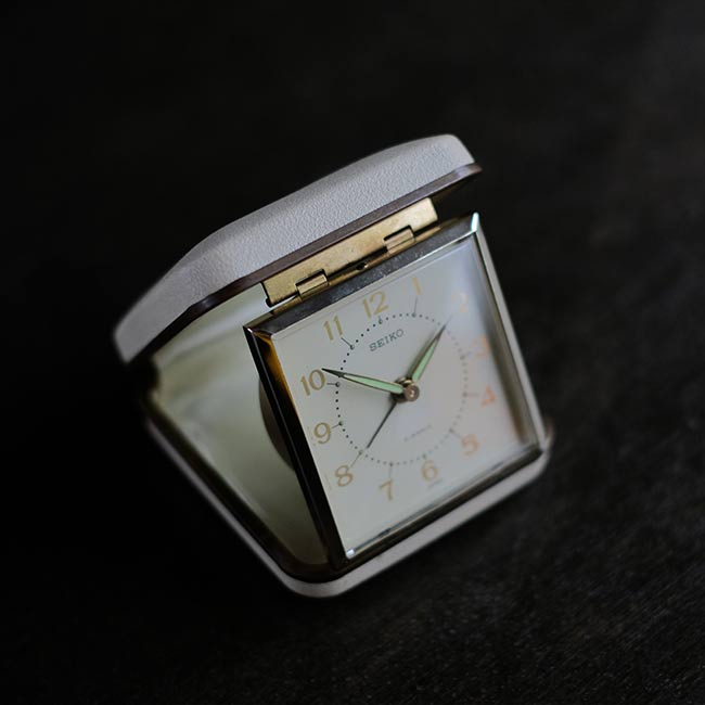 SEIKO セイコー 手巻き式トラベルクロック