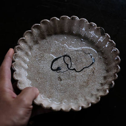 Mino Iron Painting 6-inch Plate
