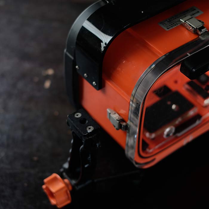 Waterproof case for underwater photography