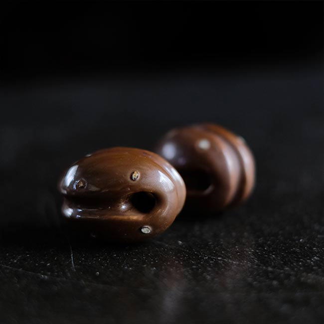 茶色の碍子（バラ売り）