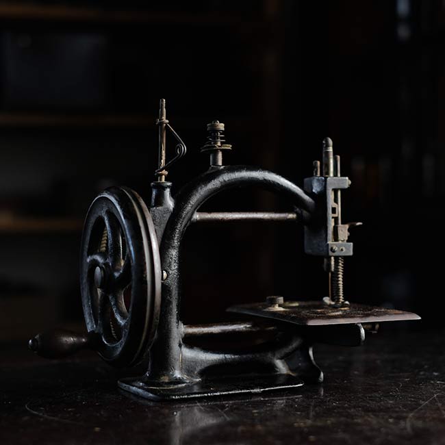 Rusty sewing machine