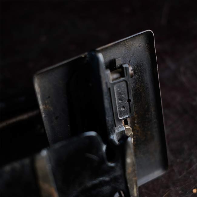 Rusty sewing machine
