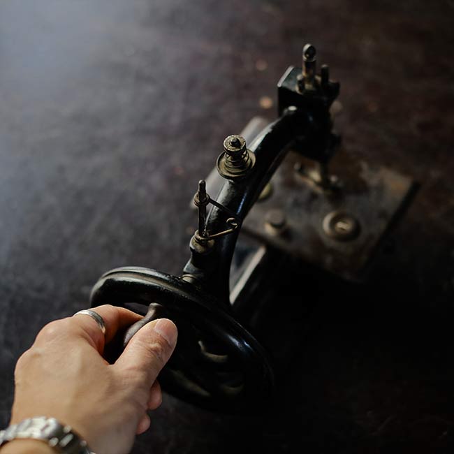 Rusty sewing machine