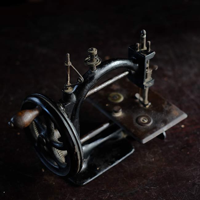 Rusty sewing machine