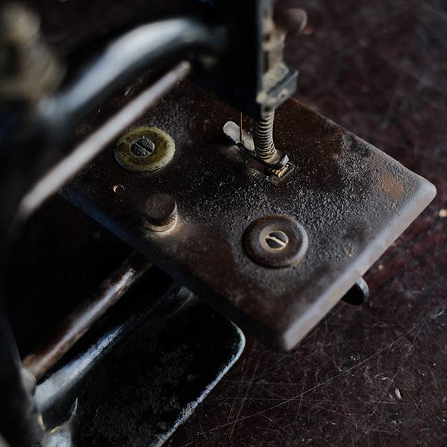Rusty sewing machine