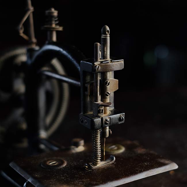 Rusty sewing machine