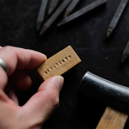 数字の刻印セット