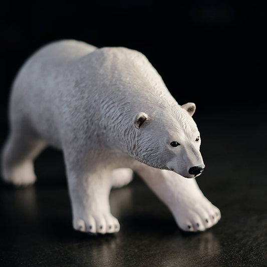 シロクマの人形