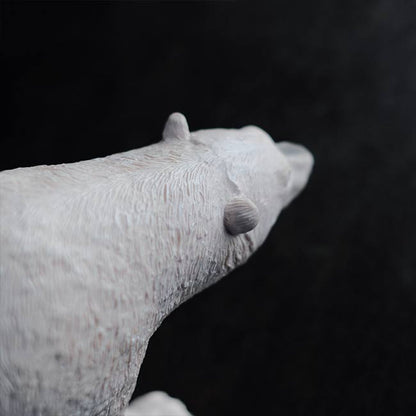 シロクマの人形