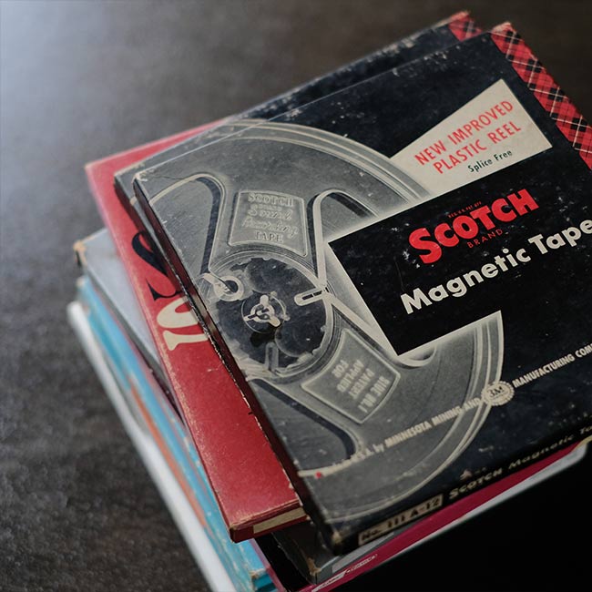 レコーディングテープのケース 8枚セット