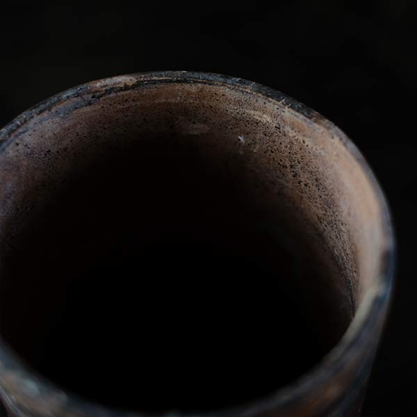 Central America deep pot with colored patterns