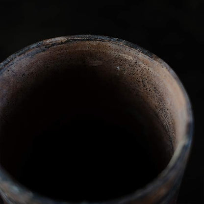 Central America deep pot with colored patterns