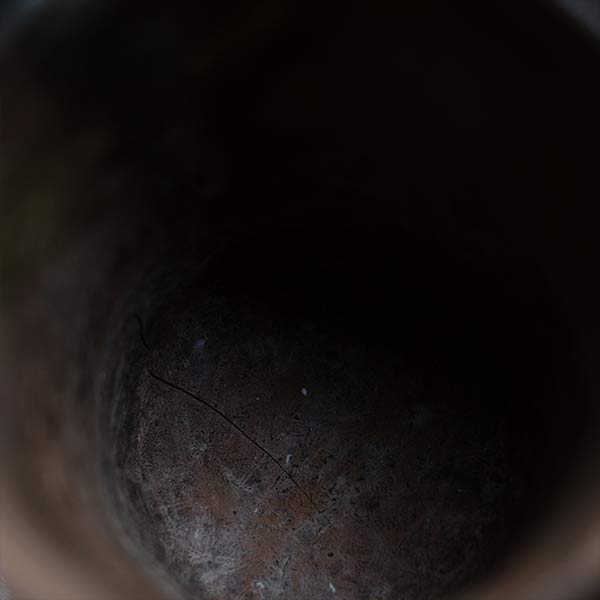 Central America deep pot with colored patterns