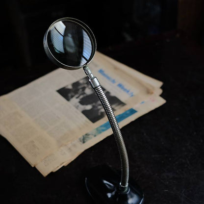 Gooseneck stand magnifier