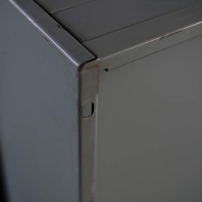 スチール製引き出し（A4、3段）