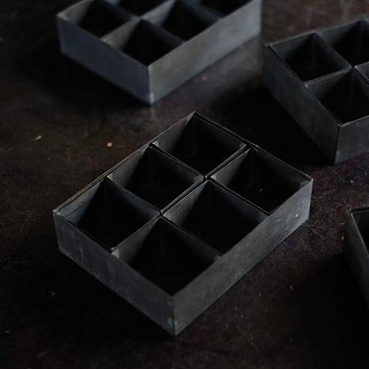 Tin parts storage