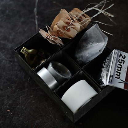 Tin parts storage