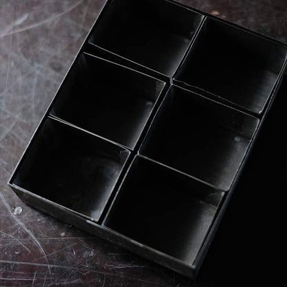 Tin parts storage