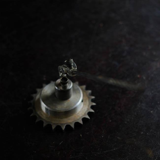 工具のパーツのオブジェ