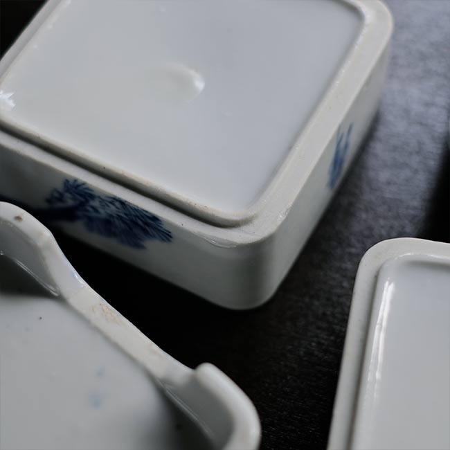 松に鶴 三段重