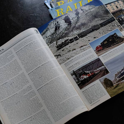 RAILROAD PRESS, RAILFAN, PENTREX, TRAINS, RAIL NEWS 19 volumes in total