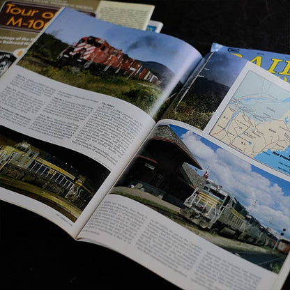 RAILROAD PRESS, RAILFAN, PENTREX, TRAINS, RAIL NEWS 19 volumes in total