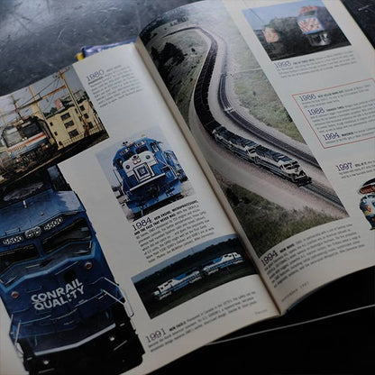RAILROAD PRESS, RAILFAN, PENTREX, TRAINS, RAIL NEWS 19 volumes in total