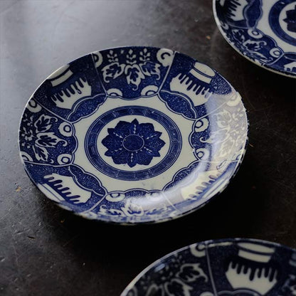 Vase design stamp plate