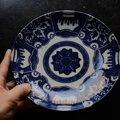 Vase design stamp plate