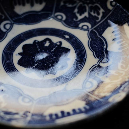 Vase design stamp plate