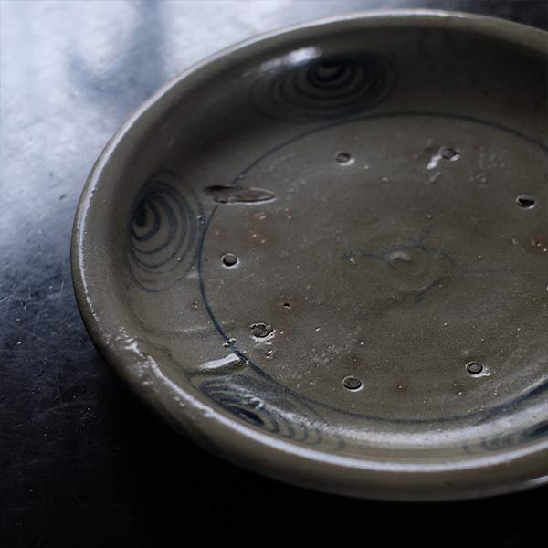 Horse-eye stone plate