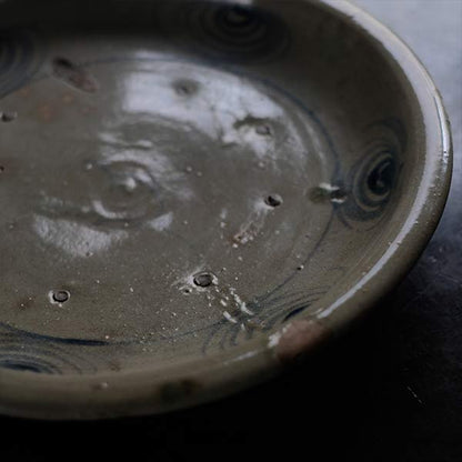 Horse-eye stone plate