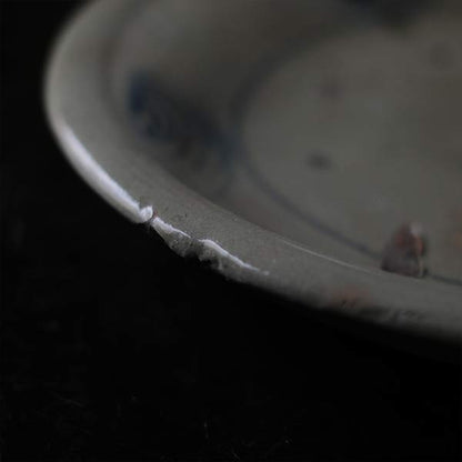 Horse-eye stone plate