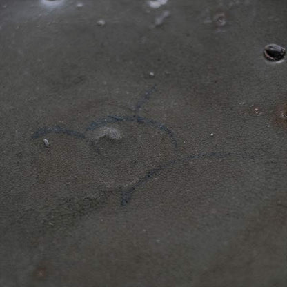 Horse-eye stone plate