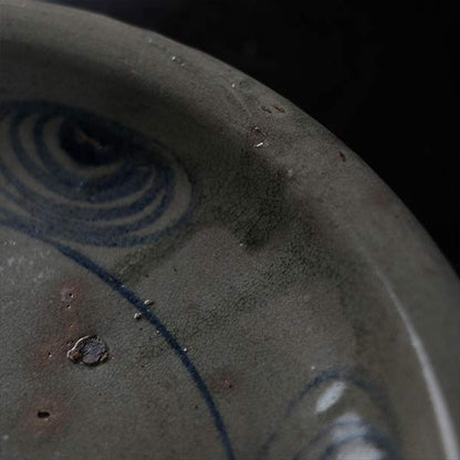 Horse-eye stone plate