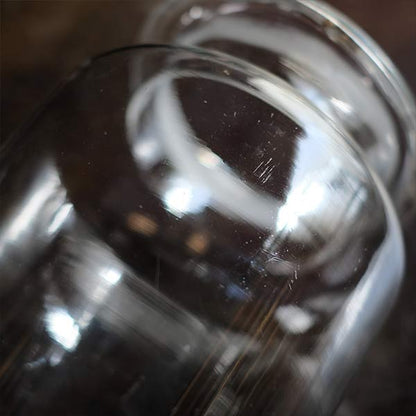 Long, thin plum wine bottle
