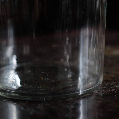Long, thin plum wine bottle