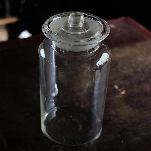 Long, thin plum wine bottle