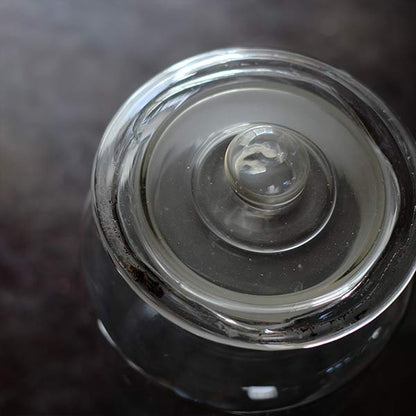 Long, thin plum wine bottle