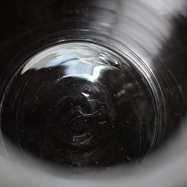 Long, thin plum wine bottle