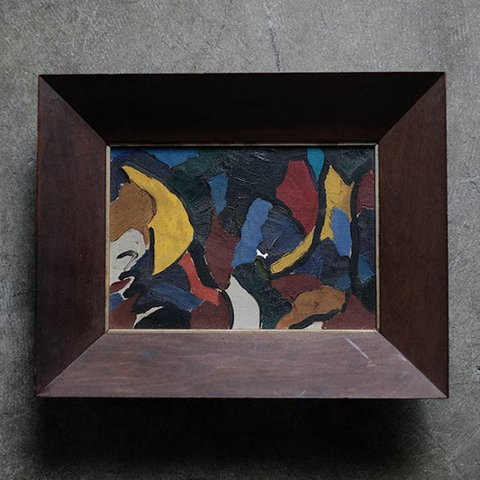 油彩画「無題」
