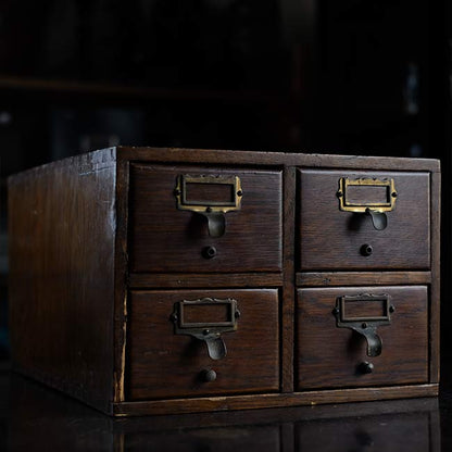 USA wooden file storage