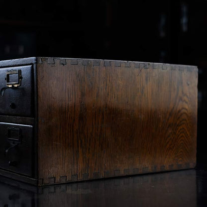 USA wooden file storage