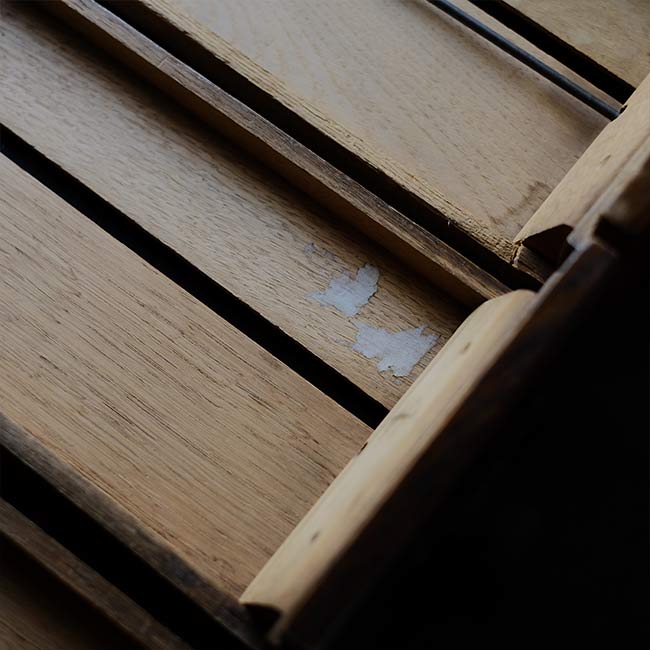 USA wooden file storage