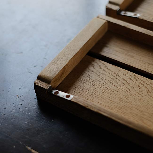 USA wooden file storage