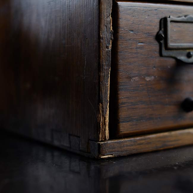 USA wooden file storage