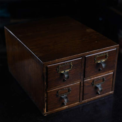 USA wooden file storage