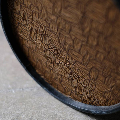 Geometric wastebasket